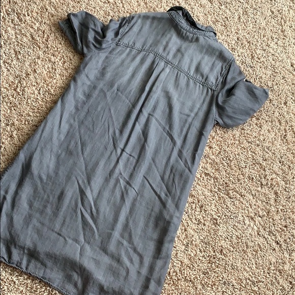 Gray jean pocket dress - Picture 4 of 4